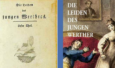 Buchcover (Die Leiden des jungen Werther(s)